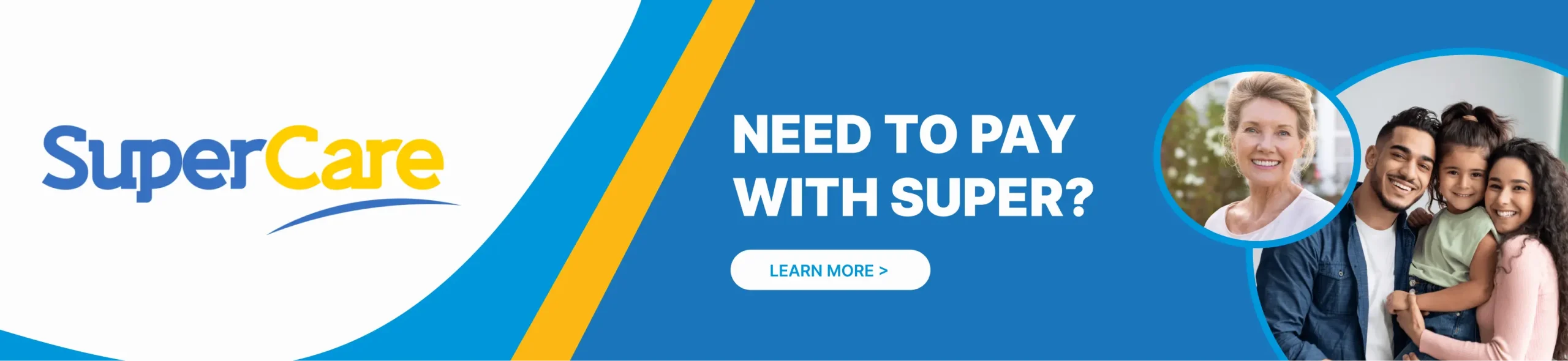 supercare pay strip banner